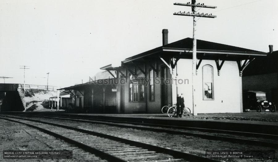 Postcard: Harwich, Massachusetts, Railroad Station
